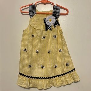 Girls 2T Bumblebee Dress 🐝